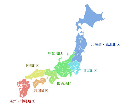 日本地図